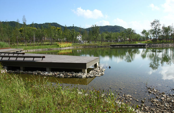 東錢湖環(huán)南湖岸線水上花園 東錢湖環(huán)南湖岸線水上花園